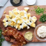 Keto Egg Salad with Bacon