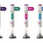 Six Mounjaro dose pens