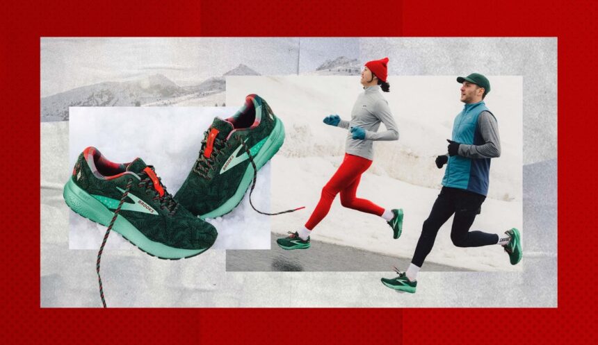 The 2024 Brooks Run Merry Collection Is Here—and It’s *Perfect* for Dashing Through the Snow