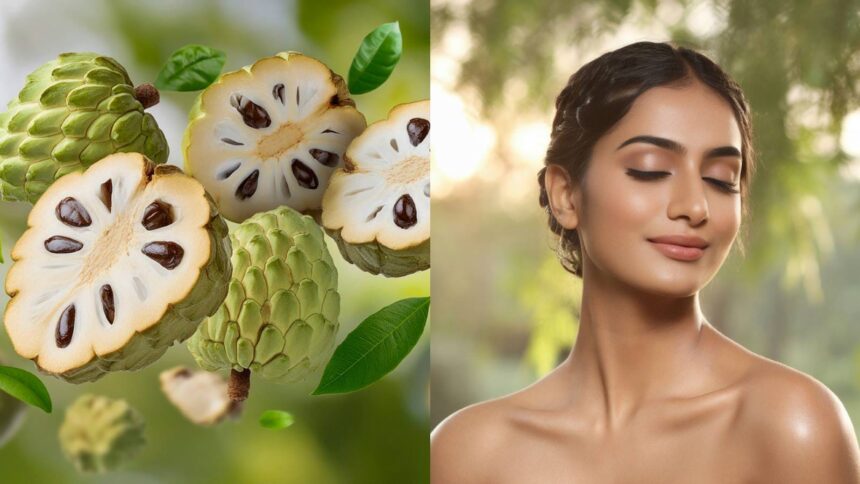 Use custard apples for skin to get an instant glow