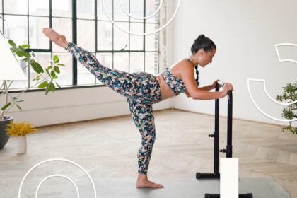 Target Your Heart Health With This 20-Minute Cardio Barre Workout That Brings the Heat