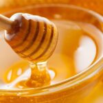 Spoon with honey