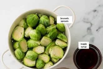 Maple Bacon Brussels Sprouts