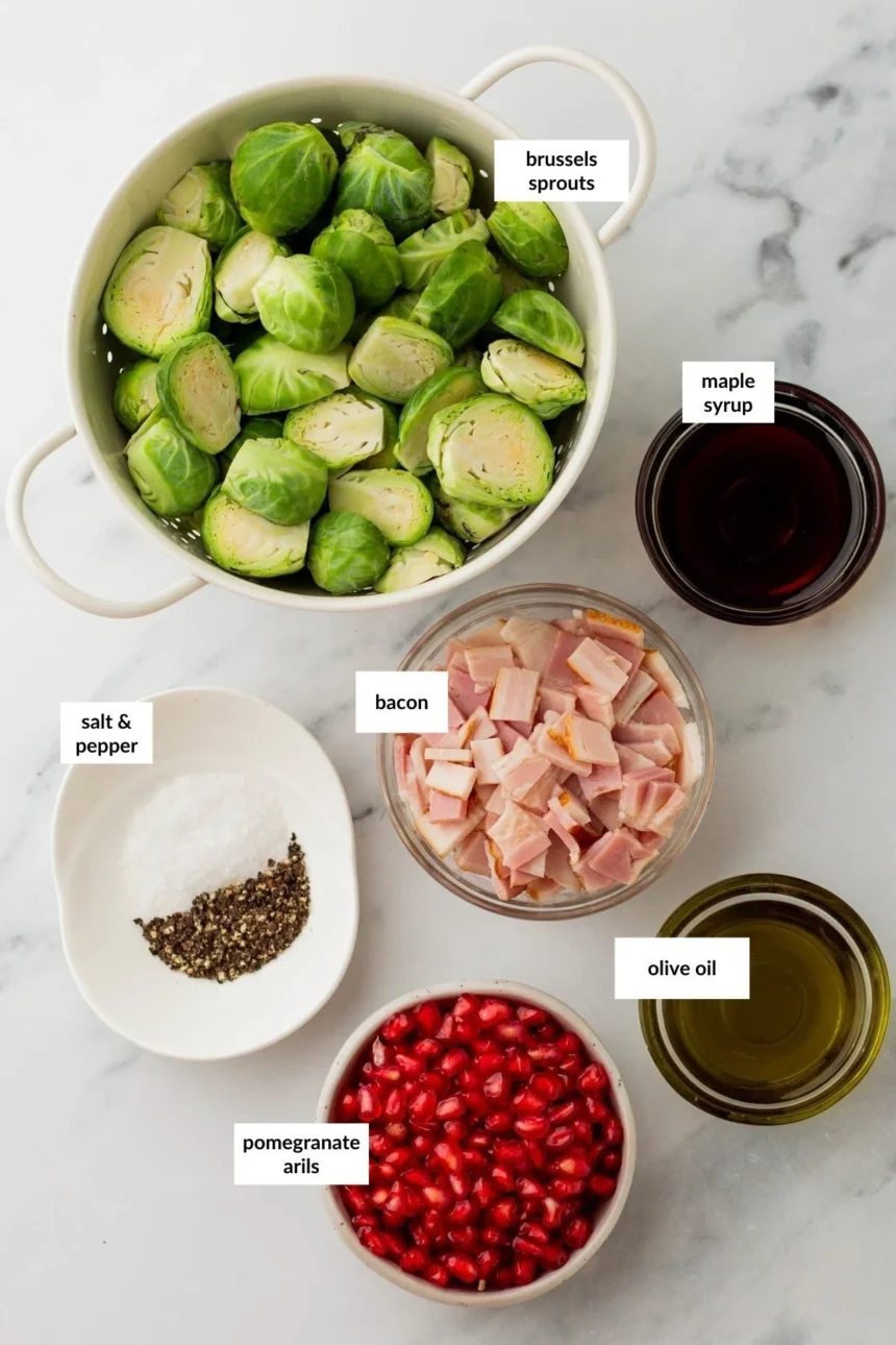 Maple Bacon Brussels Sprouts