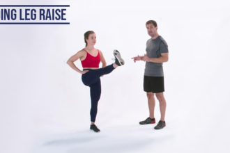 How to Do a Standing Leg Raise Exercise