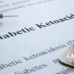 Close up of text describing diabetic ketoacidosis