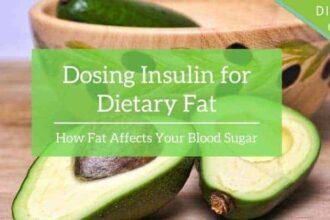 Dosing Insulin for Dietary Fat: How Fat Affects Your Blood Sugar