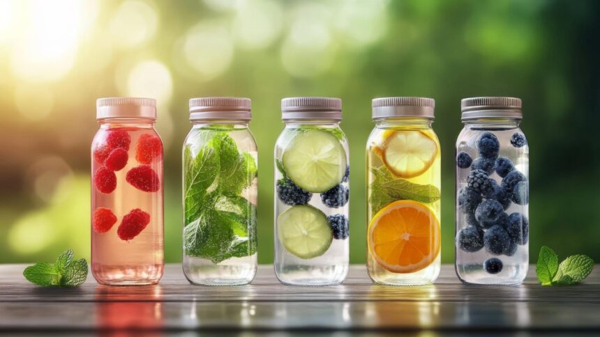 fruit-infused water