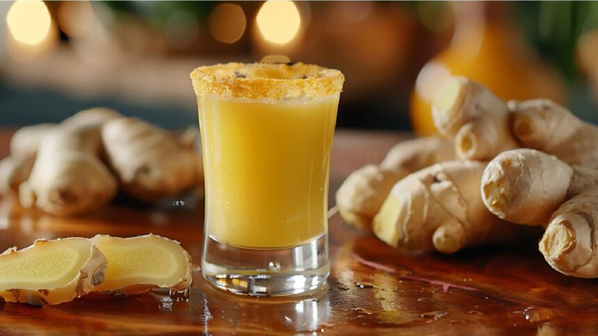 Can ginger shots reduce acne and clear skin?